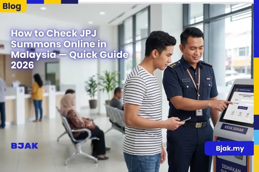 How to Check JPJ Summons Online in Malaysia: Quick Guide 2026