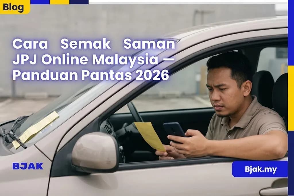 Cara Semak Saman JPJ Online Malaysia — Panduan Pantas 2026