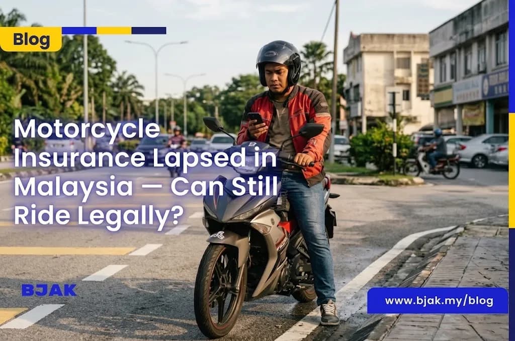 Motorcycle Insurance Lapsed in Malaysia — Can Still Ride Legally?