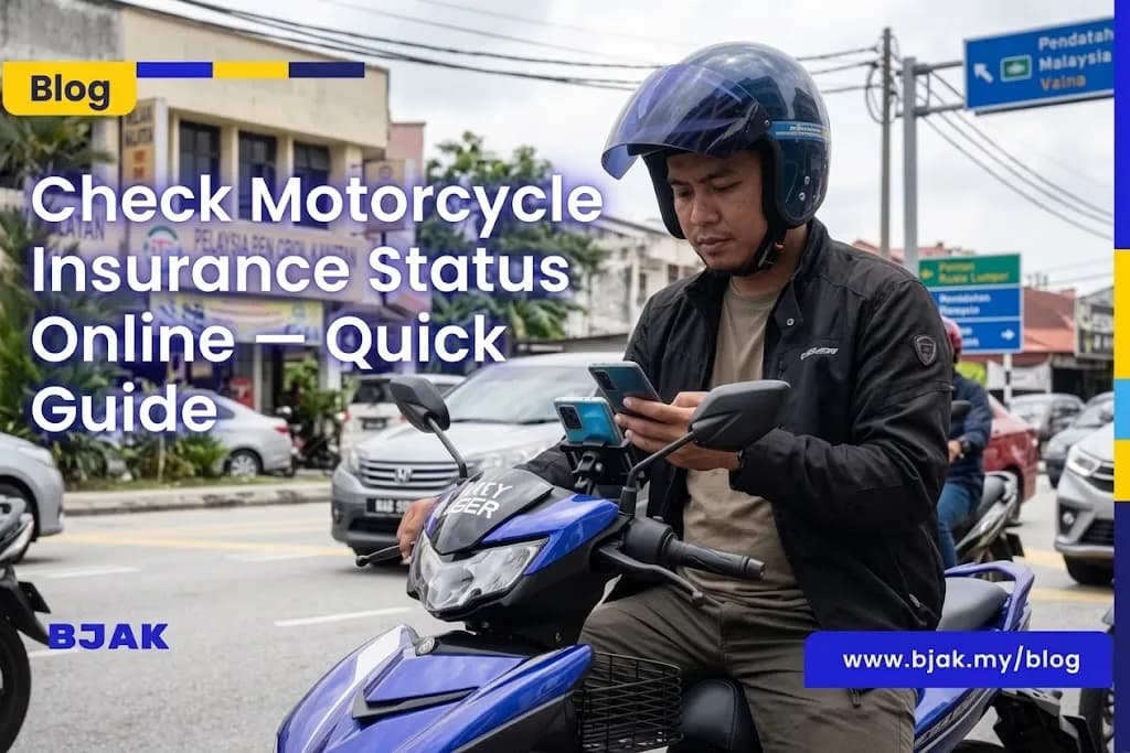 Check Motorcycle Insurance Status Online — Quick Guide