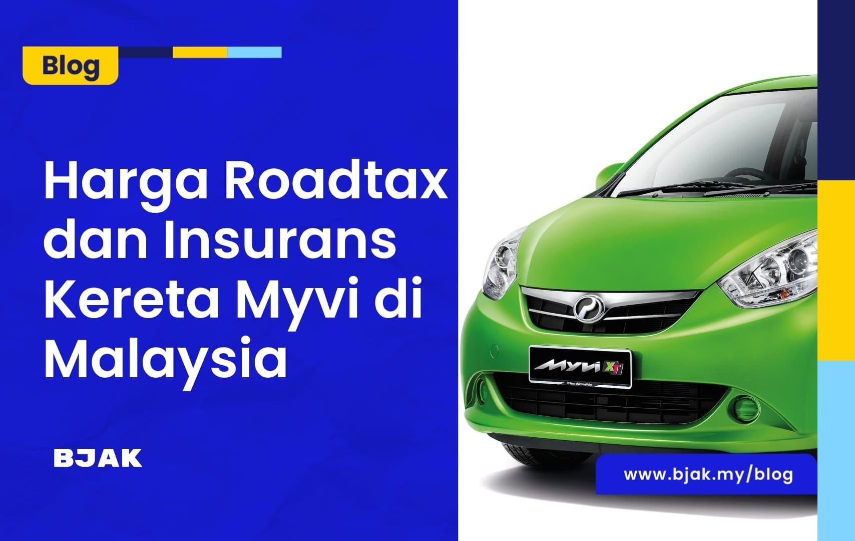 Harga Roadtax dan Insurans Kereta Myvi di Malaysia