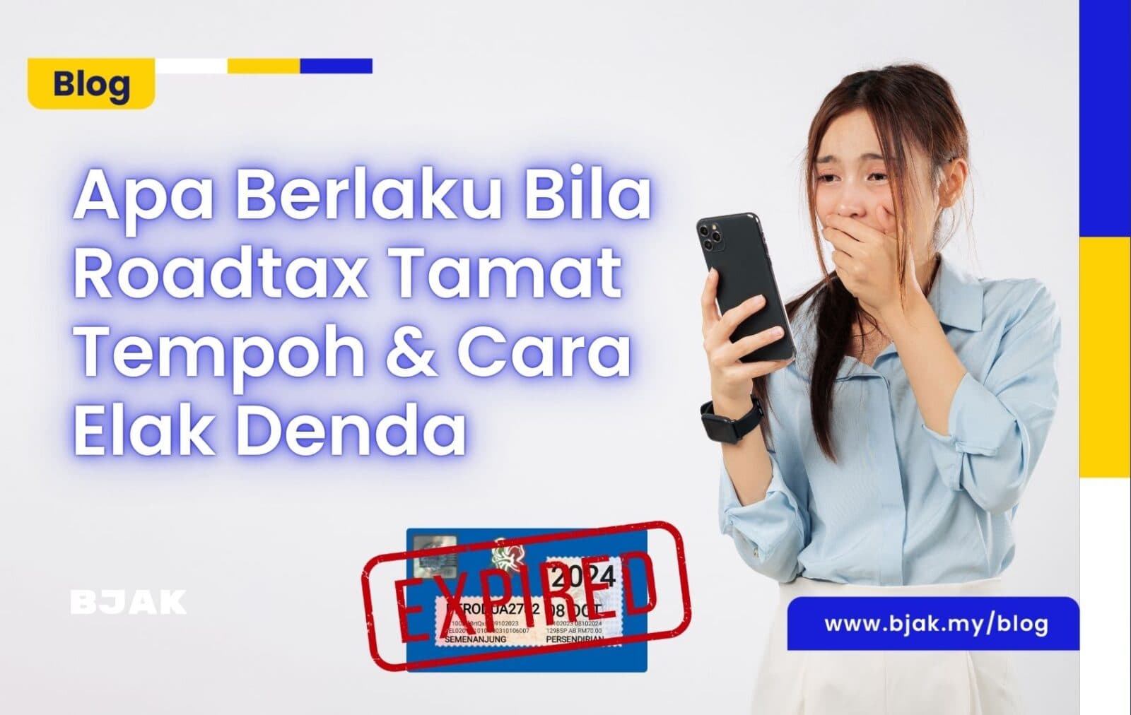 Apa Berlaku Bila Roadtax Tamat Tempoh & Cara Elak Denda