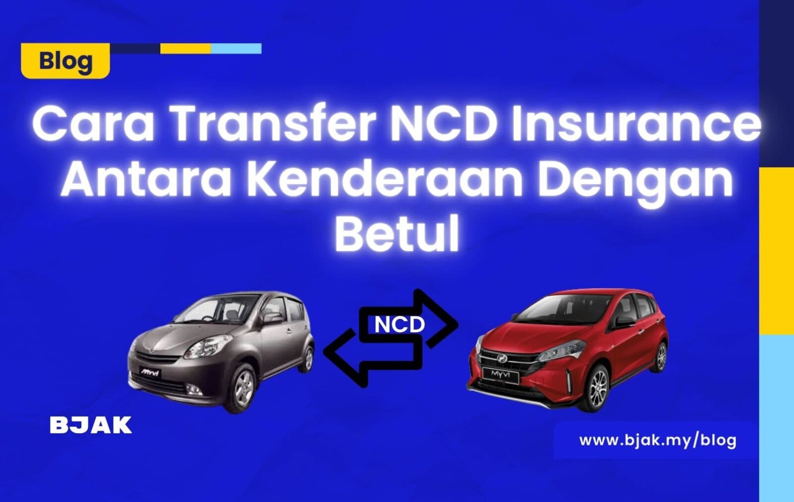 Transfer NCD Insurance Antara Kenderaan