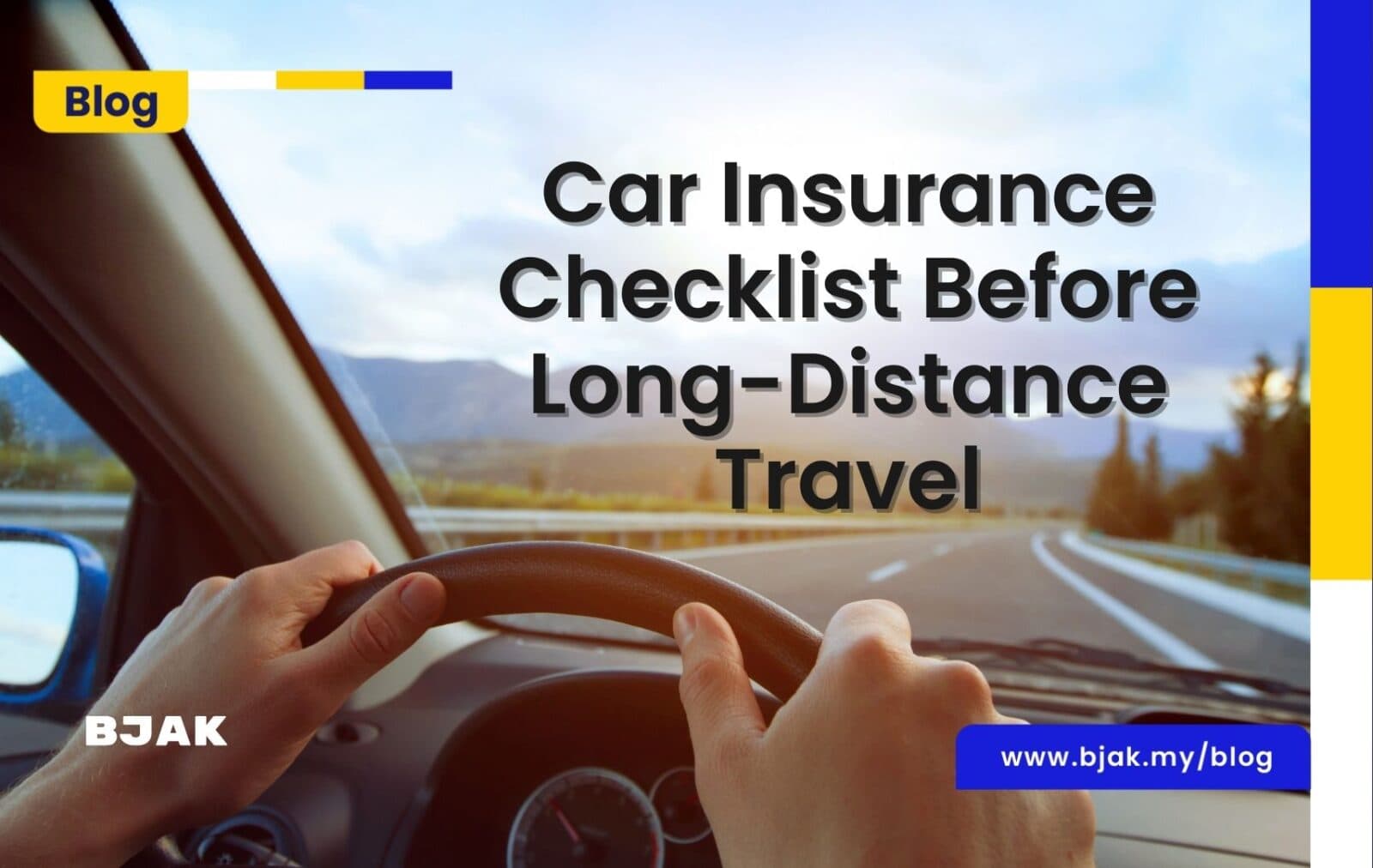 Car Insurance Checklist Before Long-Distance Travel