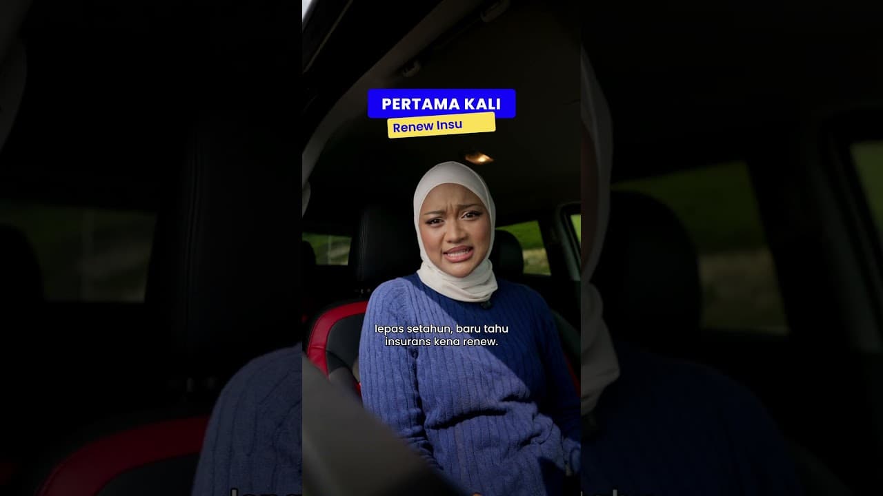 Benda baru belajar… Mesti korang pun macam ni juga masa first time dapat kereta 😌