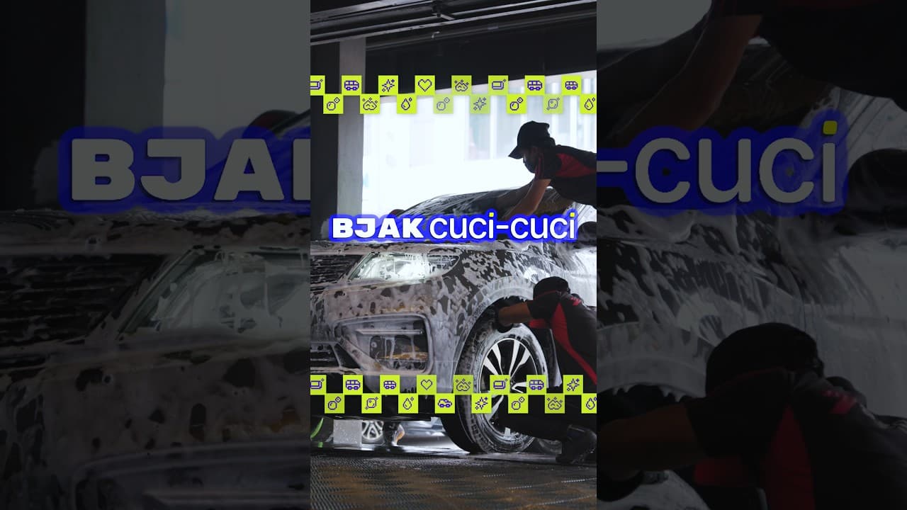 Kereta yang selalu teman kita pergi mana-mana pun layak rasa fresh sekali-sekala 🫧
