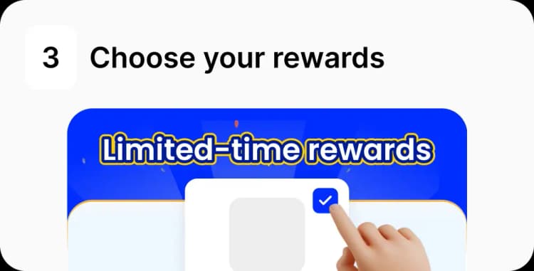 Choose your rewards