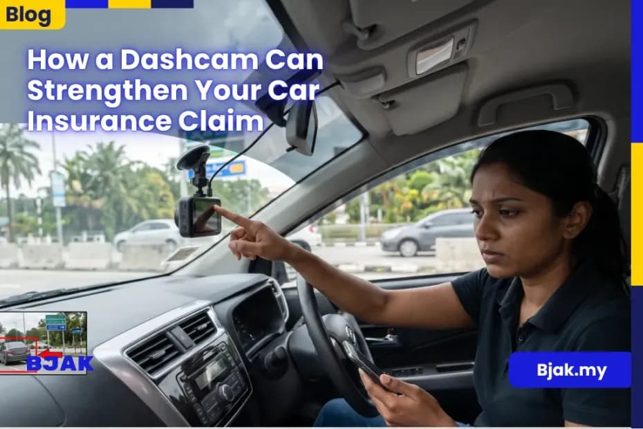 How a Dashcam Can Strengthen Your Car Insurance Claim in Malaysia