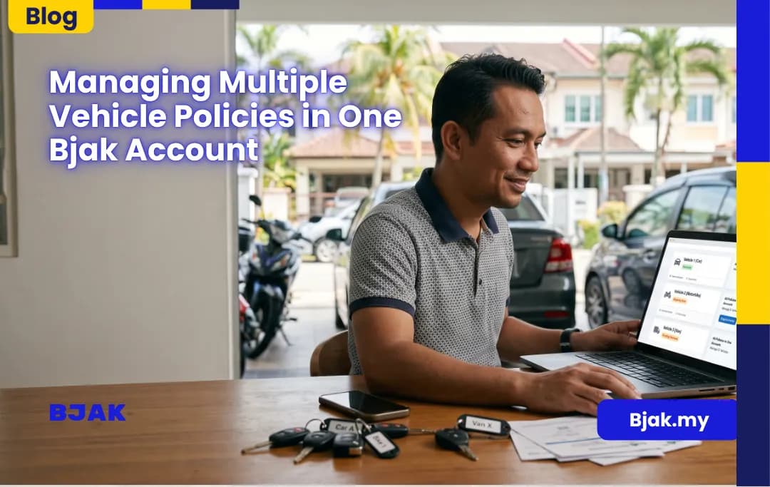 Managing Multiple Vehicle Policies in One Bjak Account