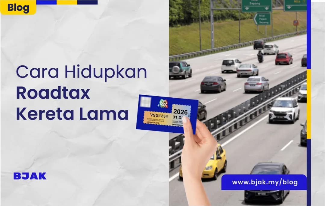 Hidupkan Roadtax Kereta Yang Dah Lama Mati
