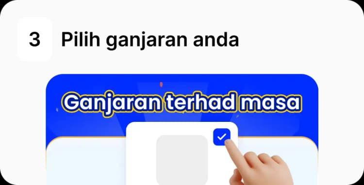 Pilih ganjaran anda