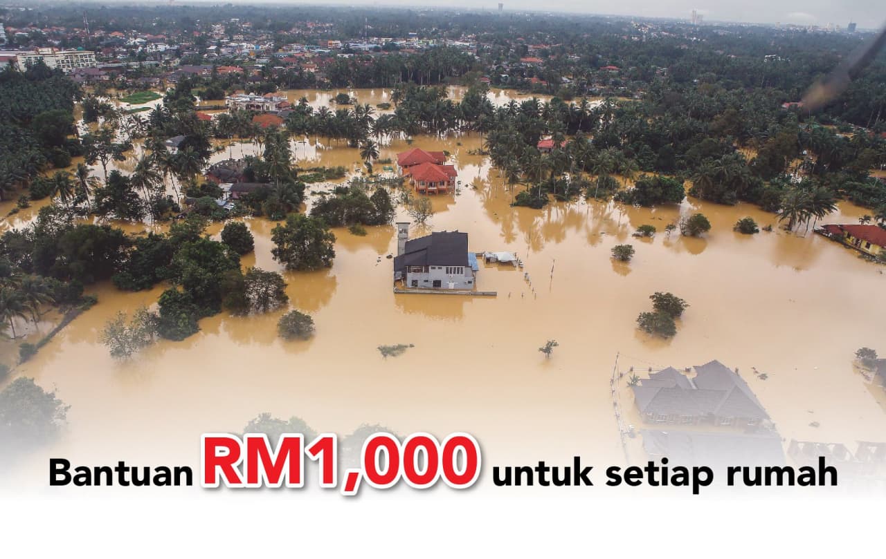 Banjir 2021 - Negeri Terjejas, Bantuan Umum u0026 Cara Claim Insurans 