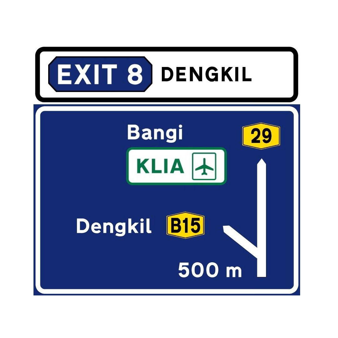 Road Sign Boards In Malaysia: What Do They Mean? | BJAK