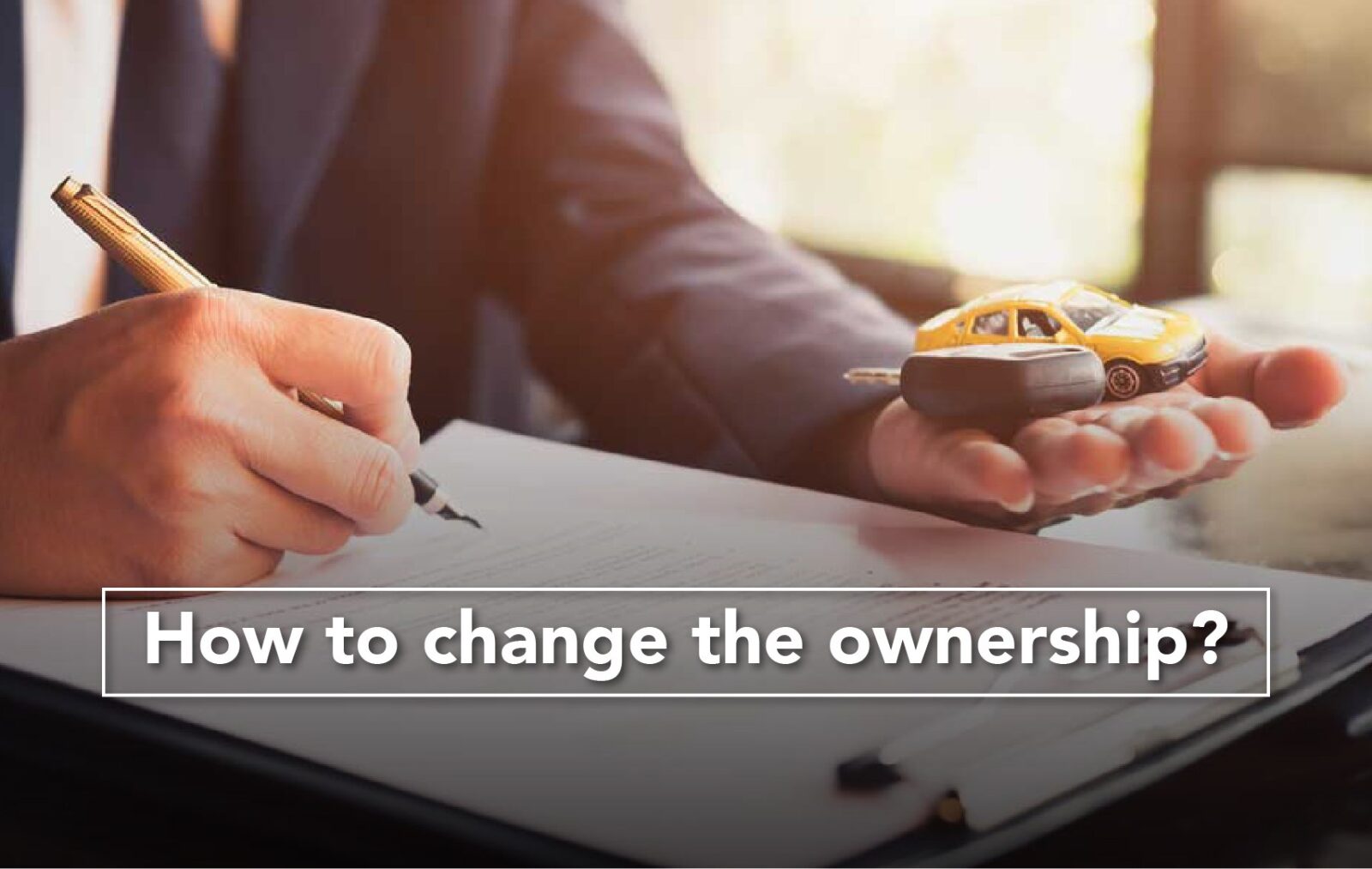 How To Change Ownership of Car Grant of a Deceased BJAK