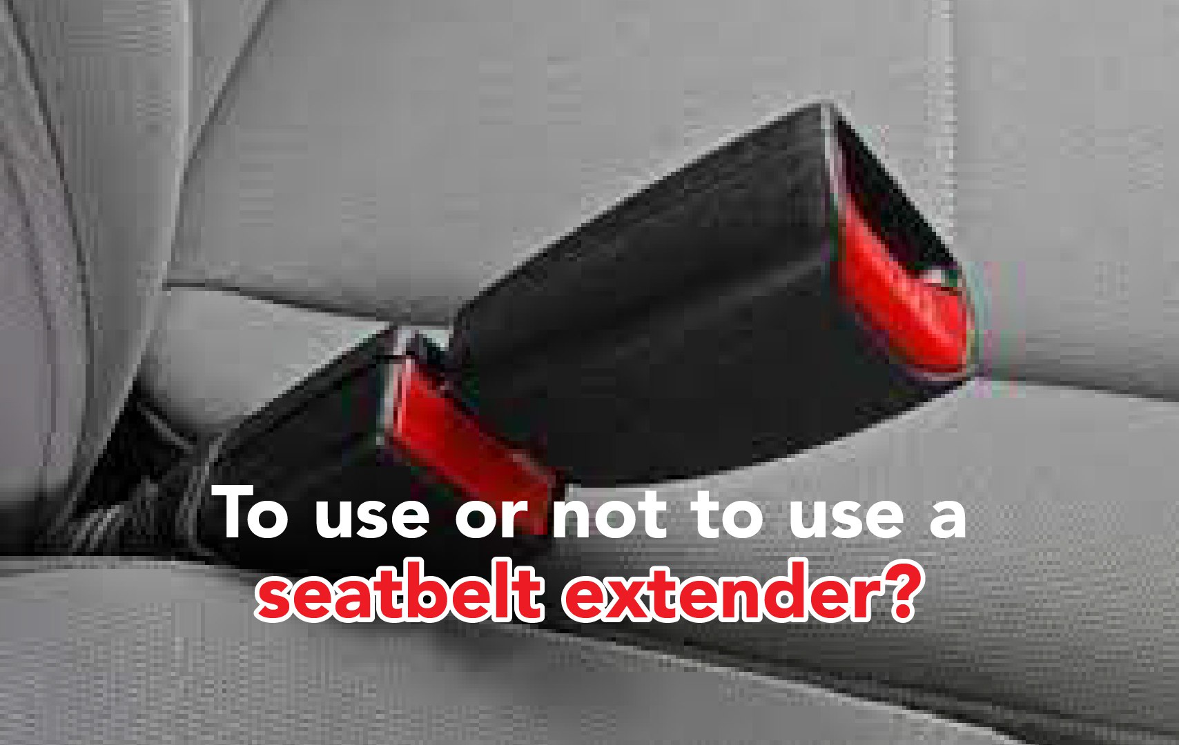 Can I Use My Own Airplane Seat Belt Extender?