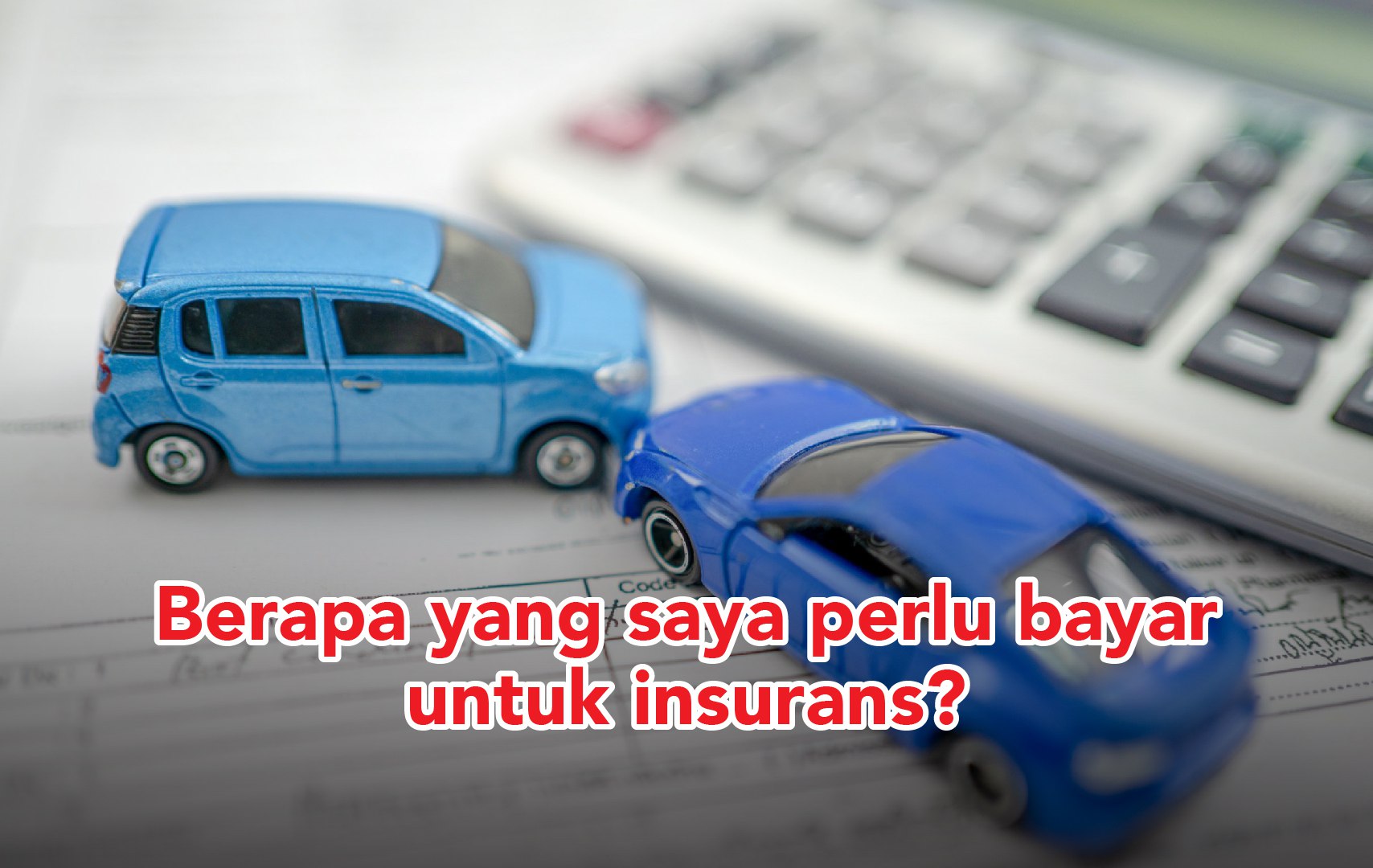 Semak Harga Insurans Kereta - 4 Caj Tambahan Dalam Premium Asas