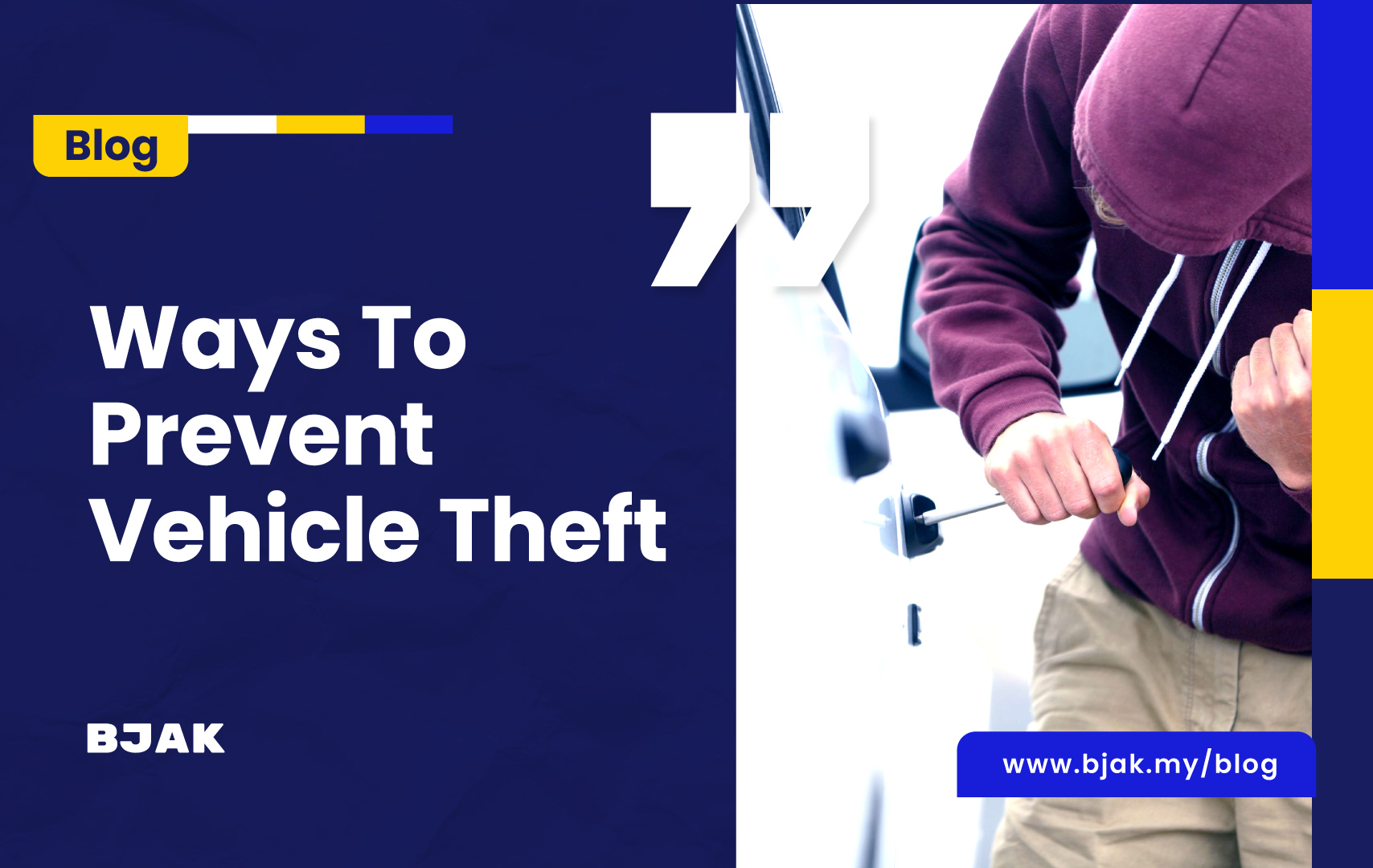 Vehicle Theft: 5 Effective Ways To Prevent Them