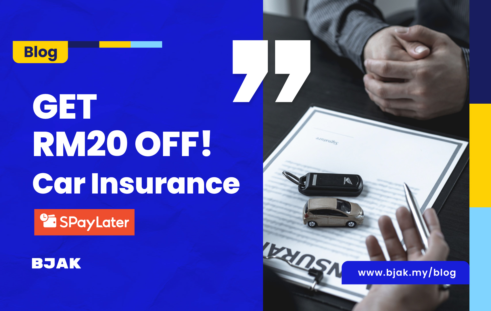 Car Insurance: Get RM20 Off Your Purchase With SPayLater