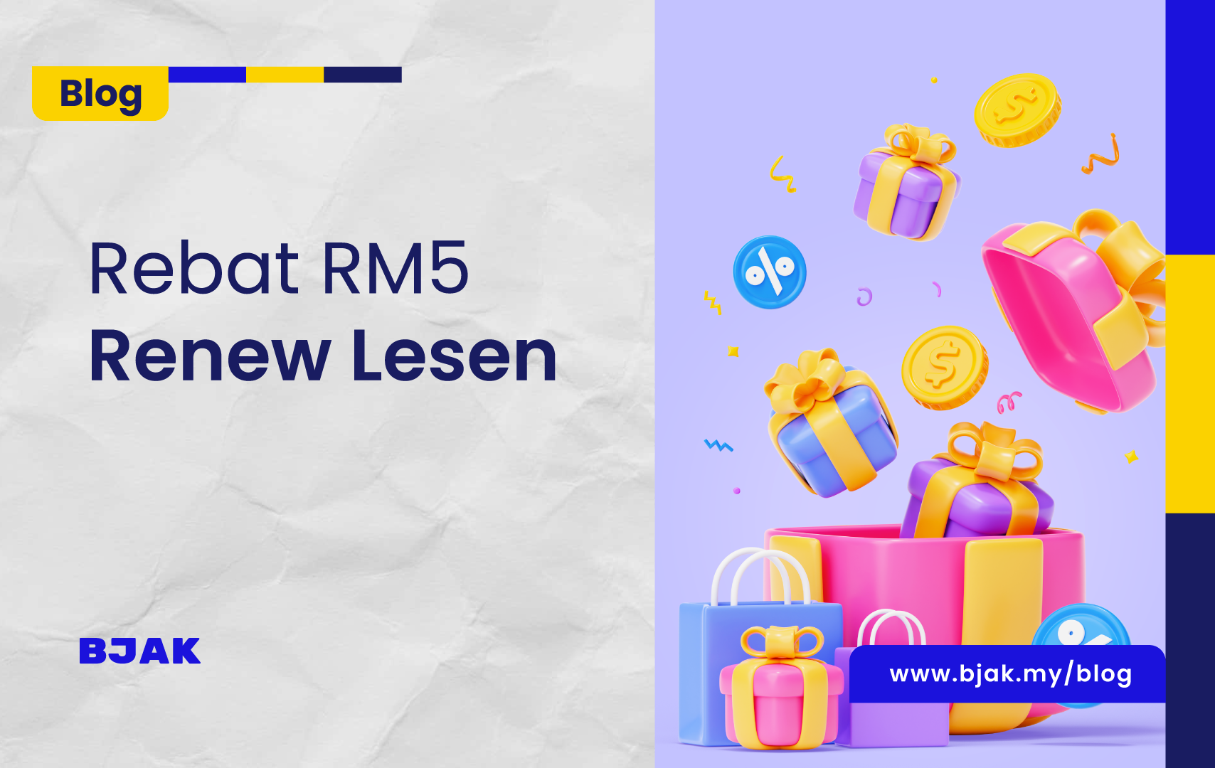 Nikmati Rebat RM5 Untuk Pembaharuan Lesen Memandu